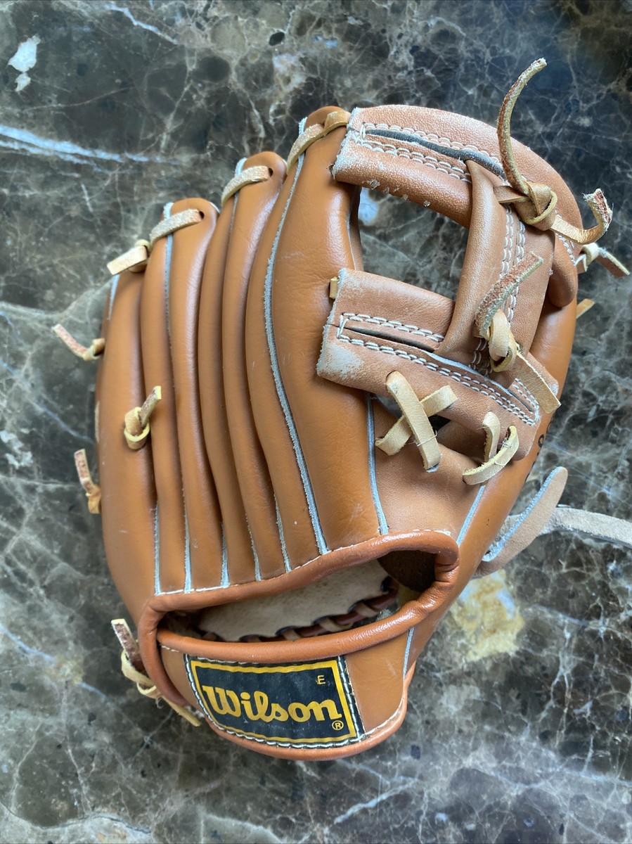Vintage 80s Wilson BASEBALL GLOVE A2295 George Brett Youth Model