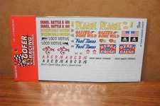 GOFER RACING DECALS #11019 GASSER CRAZY 1/24-1/25 SCALE
