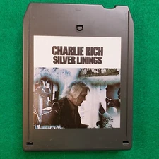 Charlie Rich- Silver Linings 1976 Columbia EA 33545 (8 Track Tape) UNTESTED