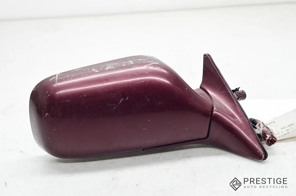 Espejo retrovisor derecho/pasajero Lexus LS400 1990-1992 OEM Foto 2 de 4