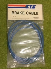 NOS In Package BRAKE CABLE Housing New OLD SCHOOL BMX FIXIE Cruiser OCEAN BLUE