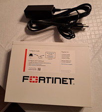 FORTINET FortiGate 60E FG-60E Network Security Firewall, No PSU Included