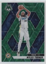 2024-25 Panini Mosaic International Green Prizm 14/15 Myles Turner #153 1l2l