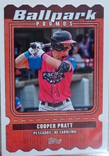 2025 Topps Pro Debut - Ballpark Promos Cooper Pratt #BP-13 (RC)