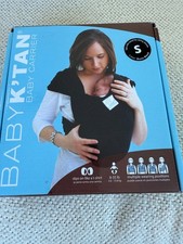 Baby K'Tan Baby Carrier Black Size Small