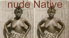 18 Stereofotos Stereoviews nude Native Afrika  Motive um 1900 nackt akt Serie 3