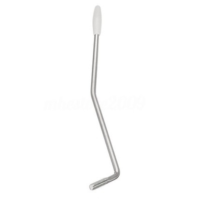 6mm Gitarre Tremolo Arm Whammy Bar für Fender Squier Strat & Black/Silber Tip