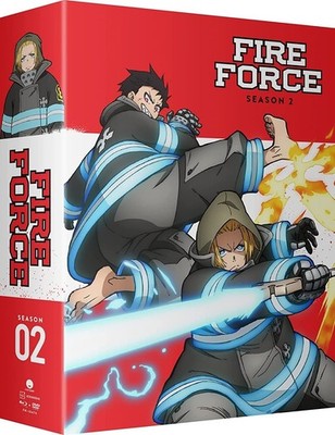 Fire Force Season 2 Part 2 Limited Edition Blu-ray DVD Digital Combo Pack