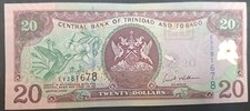 2006 (06-12) Trinidad and Tobago 20 Dollars P49a, EV381678, sig Ewart Williams.