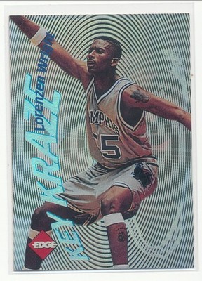 1996 Collector's Edge Rookie Rage - Key Kraze Lorenzen Wright /3200 (RC)
