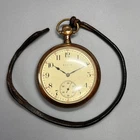 REPAIR - Antique 1914 Elgin 16s 15J Grade 313 Open Face Pocket Watch 10k GF