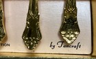 Janis Collection by Tancraft 24KT Gold Plated Spoon Set 6 Piece Vintage — photo 5