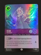 Disney Lorcana Fabled Elsa - Snow Queen 210/204 Epic Foil