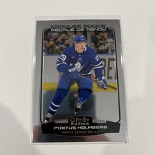 Pontus Holmberg Rookie Marquee 2022-23 O-Pee-Chee Platinum #265 Hockey Card