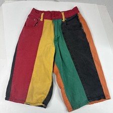 Vintage Cotler Youth/Toddler Denim Multicolor Pants Size 10R 100 Cotton Y7