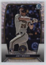 2023 Bowman Chrome Wave Refractor 54/100 Joey Wiemer #41 1i4v
