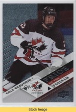2024 Upper Deck Team Canada Juniors Patterned Foilboard Cole Beaudoin READ 1tb6