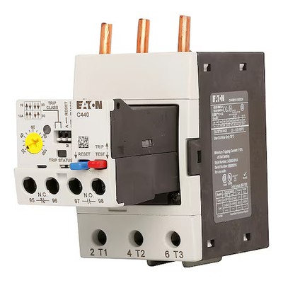 Eaton C440b1a100sf3 Overload Relay, 2Nc/2No, 20 A Min Current, 100 A Max