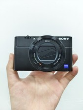 Sony RX100 20.2 MP 3.6 x Compact Digital Camera w/Charger Card Battery - Black