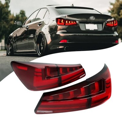 Für Lexus Limousine IS250 IS350 ISF 2006-12 LED Rückleuchten Bremslicht Blinker