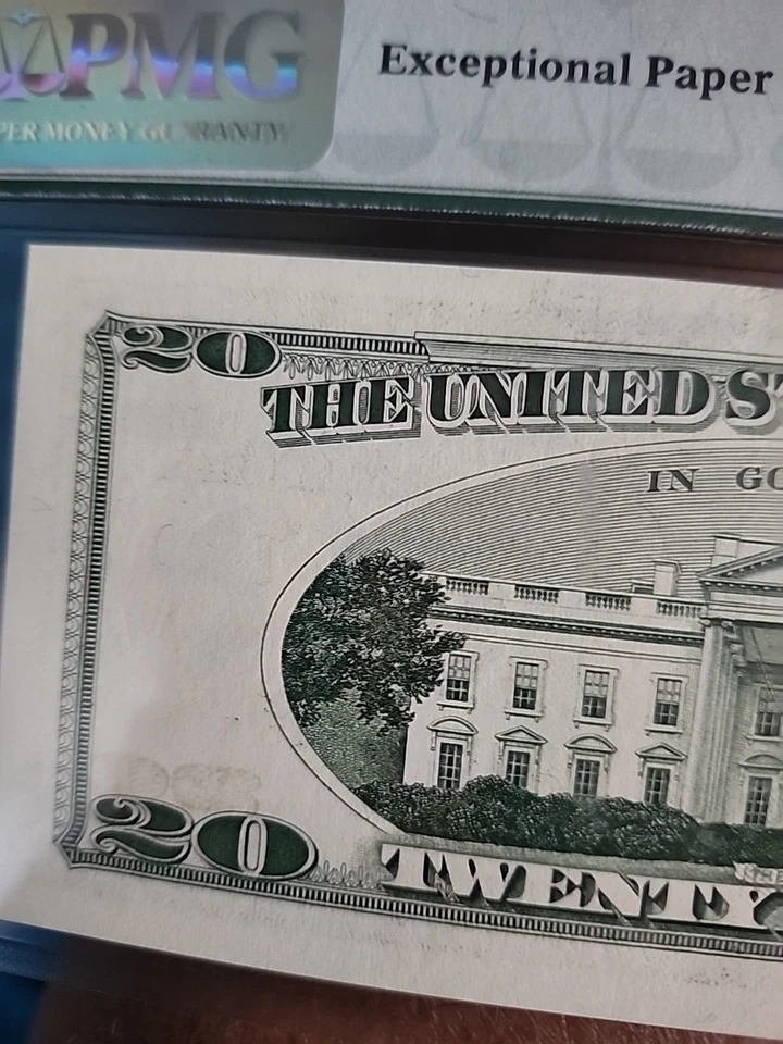 Federal Reserve Note 2001 $20 Twenty Dollar Bill San Francisco Fr#2088-L - Image 2 of 4