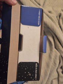 Classic NES game console. 2 controllers and NES advantage in box with packaging