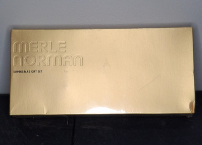 Merle Norman Cosmetics Superstars Gift Set 6 Piece Cream Mascara 24K Gold Primer