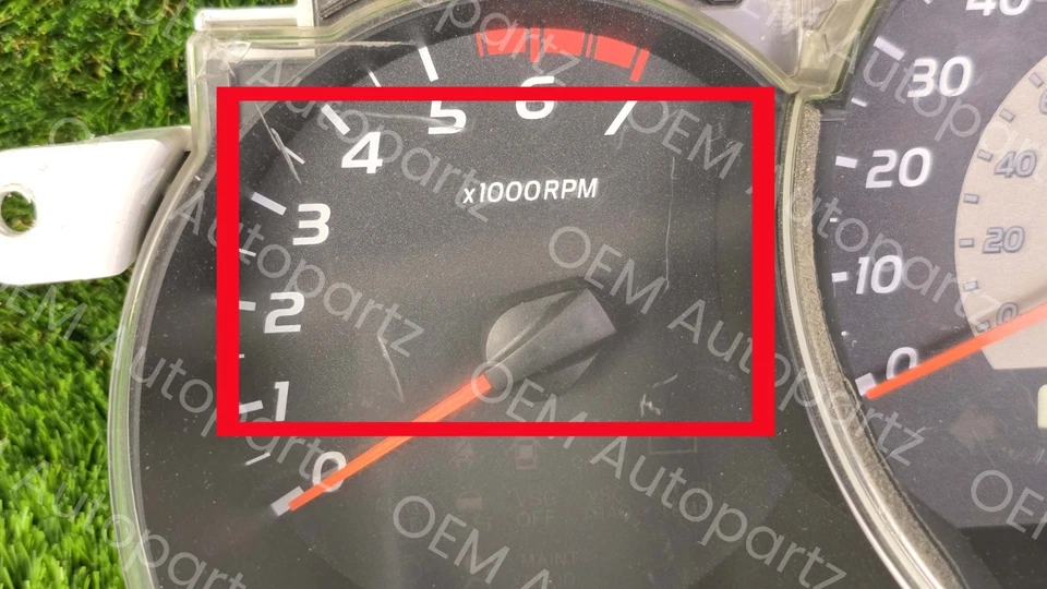 Cuadro medidor velocímetro instrumento Toyota Tacoma M/T 2005-2011 OEM USADO Foto 3 de 4