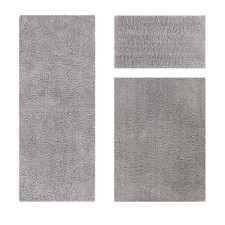 Better Trends Micro Plush Collection Tufted 100 Polyester 3 Piece Set 17 X 24