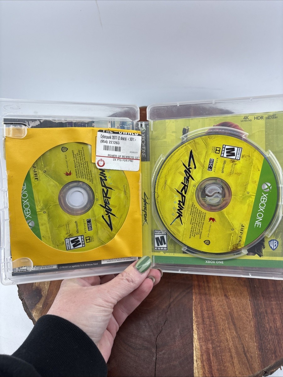 Cyberpunk 2077 - Microsoft Xbox One Two discs Tested 883929689620