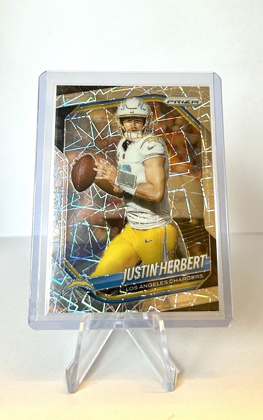 2025 Panini Prizm - Justin Herbert #215 Lazer Prizm