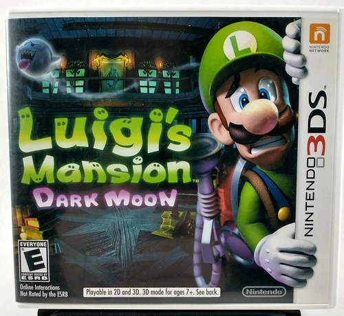 Luigi's Mansion Dark Moon Nintendo 3DS Complete in Box - Great Condition!
