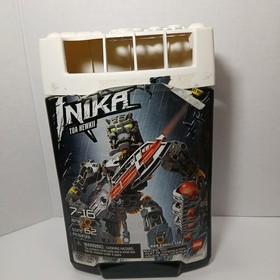 Lego Bionicle Inika Toa Matoro 8732 & Lego Bionicle Toa Inika Hewkii LIGHTS WORK