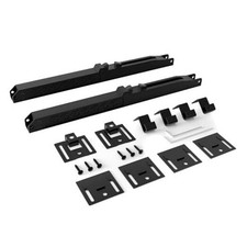 2PCS Barn Door Soft Close Mechanism, Upgraded Universal Weight Black