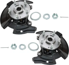 TRQ Steering Knuckle Assembly Kit Fits 2011-2013 Hyundai Sonata L4 2.0L