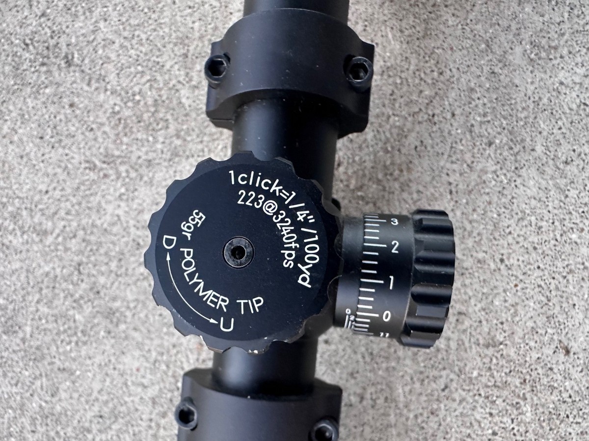 Nikon P-223 3-9X40 BDC 600 Reticle Black Matte Rifle Scope PR31 | eBay