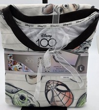Disney 100yr Character Mash up 2 piece Set Family Sleep Women s Size Large 0240