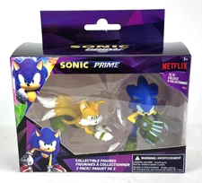 Sonic Prime 2 pc Collectible Figures Sonic the Hedgehog Sega Netflix Wildbrain