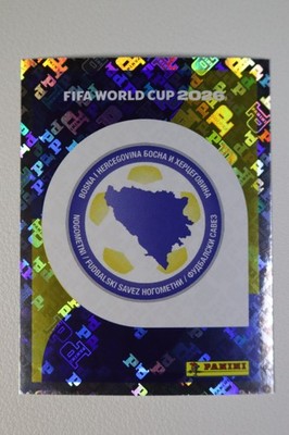 Panini WM 2026 Sticker - Verbandslogo Bosnien und Herzegowina (BIH 1)