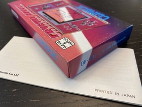 Nintendo Game And Watch Crystal Screen Climber BOX & MANUAL ONLY -NO GAME DR-802