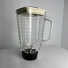 Osterizer 5 Cup Complete Glass Blender Jar OEM Replacement Part Made in USA