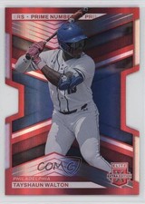 2023 Elite Extra Edition Prime Numbers C Die-Cut 40/9 TayShaun Walton #135 1a7j