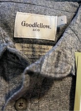 Goodfellow  Co. Men's Size Large Mid Weight Flannel Button Down Shirt