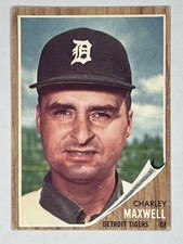 1962 Topps - Charlie Maxwell High Number #506 Detroit Tigers