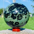 3.92LB Natural Kambaba jasper Tall Polished Crystal Sphere Healing Crystal