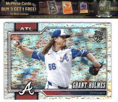 2026 Topps #182 Grant Holmes Holo Foil