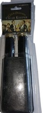 Club Friends Cigar Keeper  Humidor Humidifier Black Leather Vintage