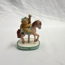 Enesco Cherished Teddies 755265 May Monthly Carousel Figurine