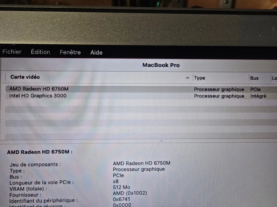 Apple MacBook Pro 15" 2011 · i7 · 16GB · 512GB, photo 3 sur 5