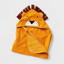 25"x50" Lion Kids' Hooded Towel Toddler Bath Velour